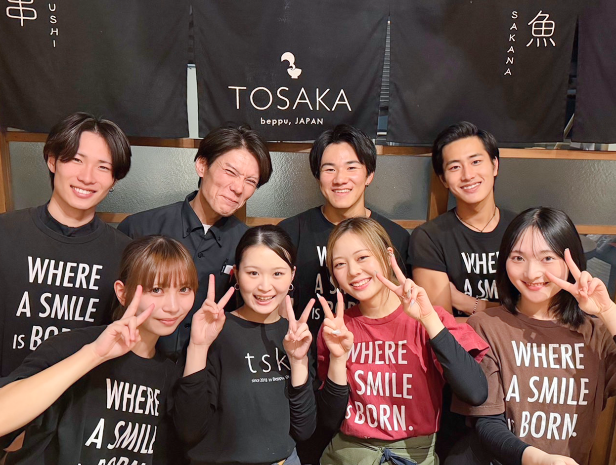 Tsunaguba社員の様子